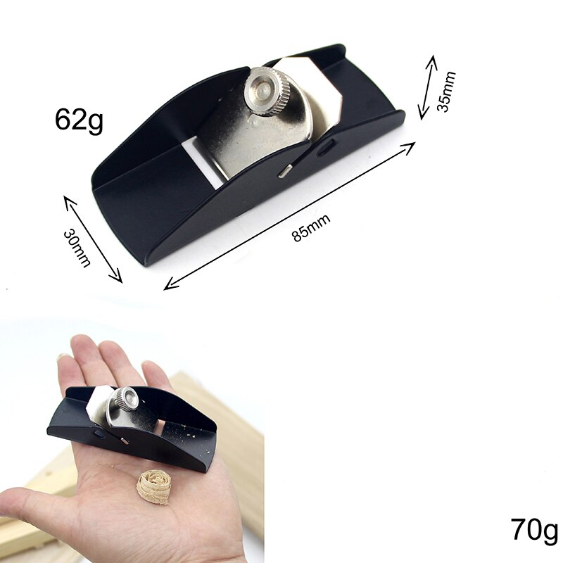 Mini Hand Schaafmachines Hand Push Gietijzer Hout Schaafmachine Cutter Voor Hand Diy Houtbewerking Handgereedschap Verstelbare Vangen