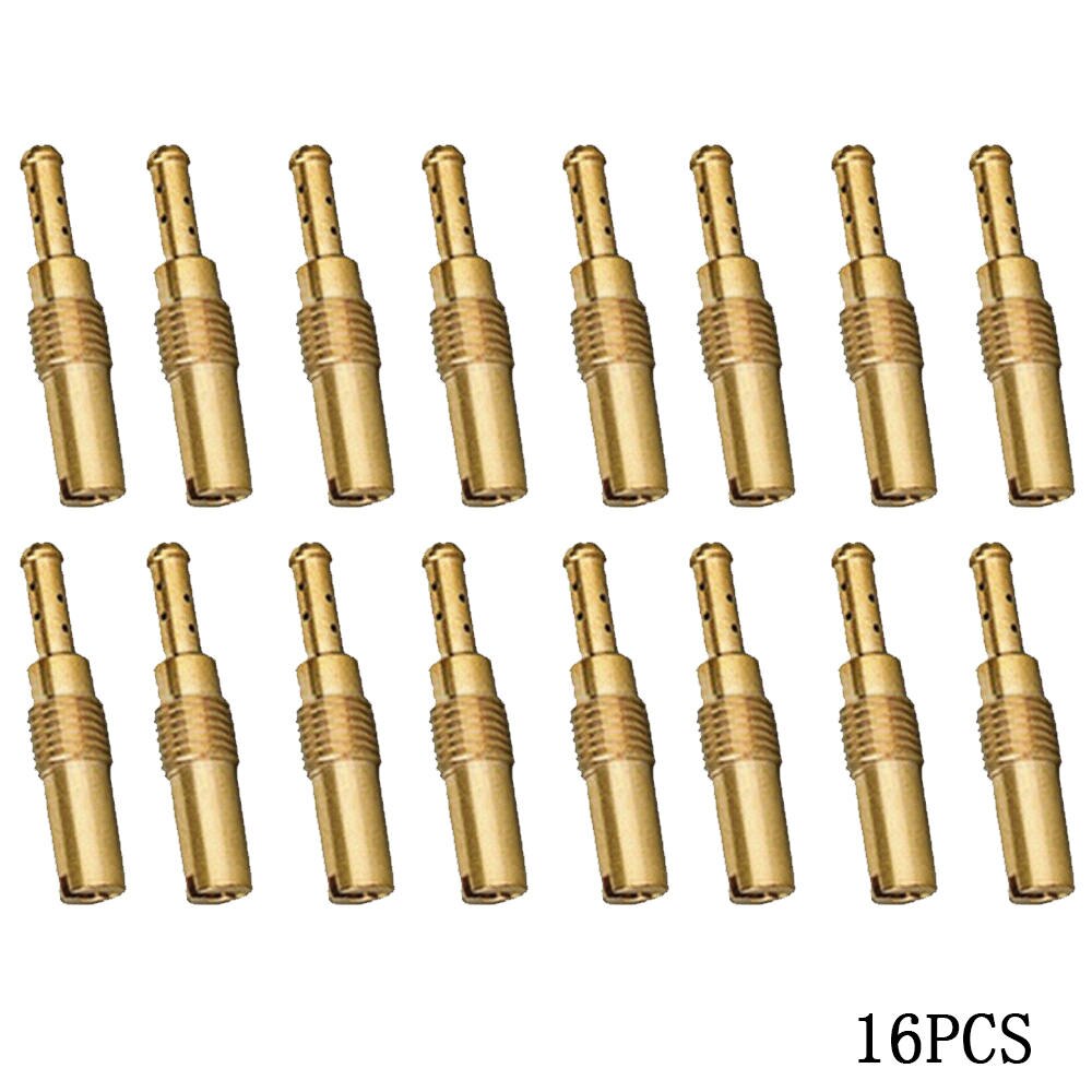 16Pcs Set Slow Pilot Jet for PWK Keihin OKO CVK 30,31,32,33,35,36,38,40,42,45-60 Carburetor Nozzle Main Auxiliary Orifice: Default Title