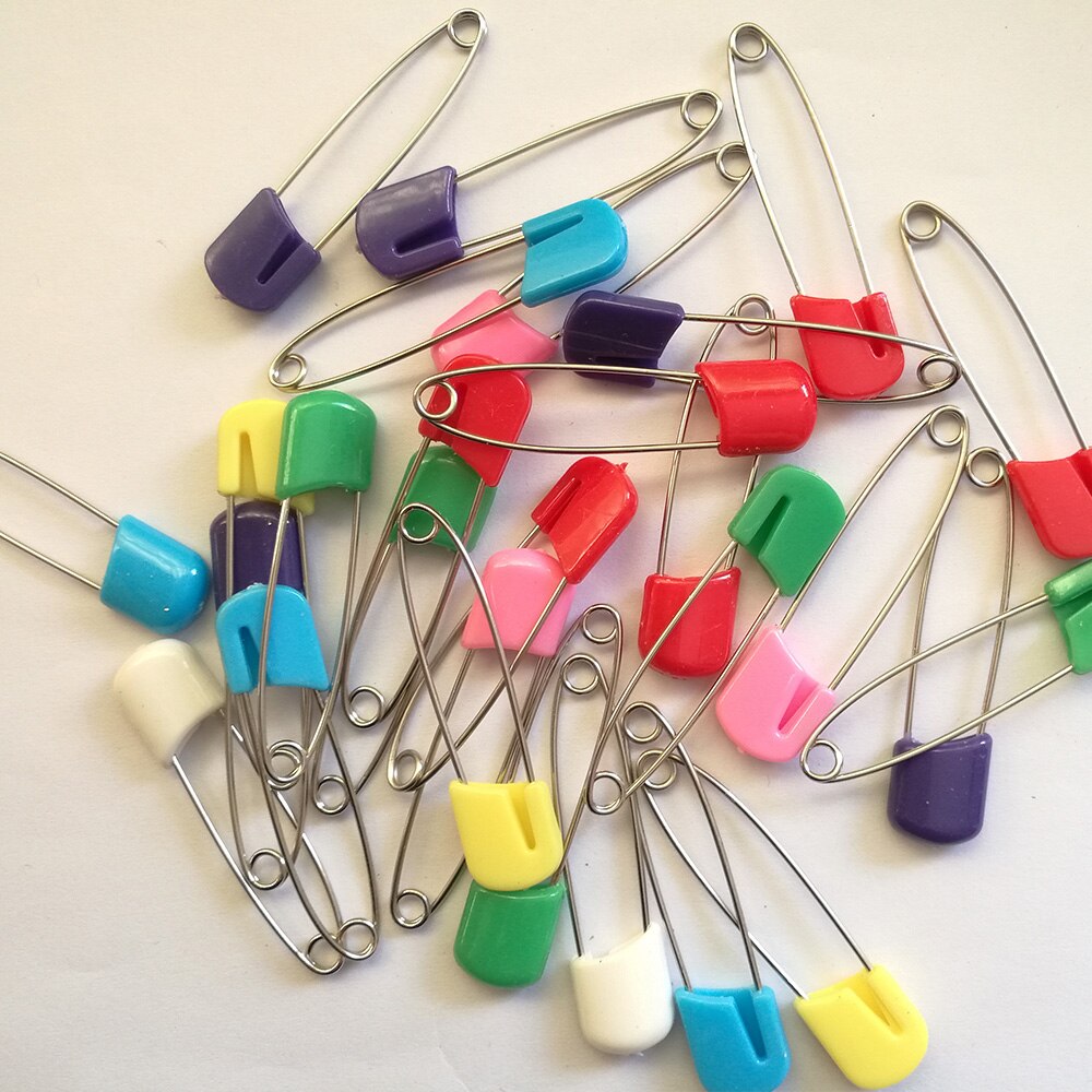 15 stuks kleurrijke babyluiers met veiligheidsvergrendeling, luierspelden voor baby's en baby's
