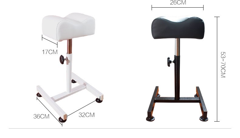 Voetenbad Pedicure Pedicure Tool Beugel Beauty Massage Spa Stoel Nail Stand Zacht En Comfortabel Synthetisch Leer