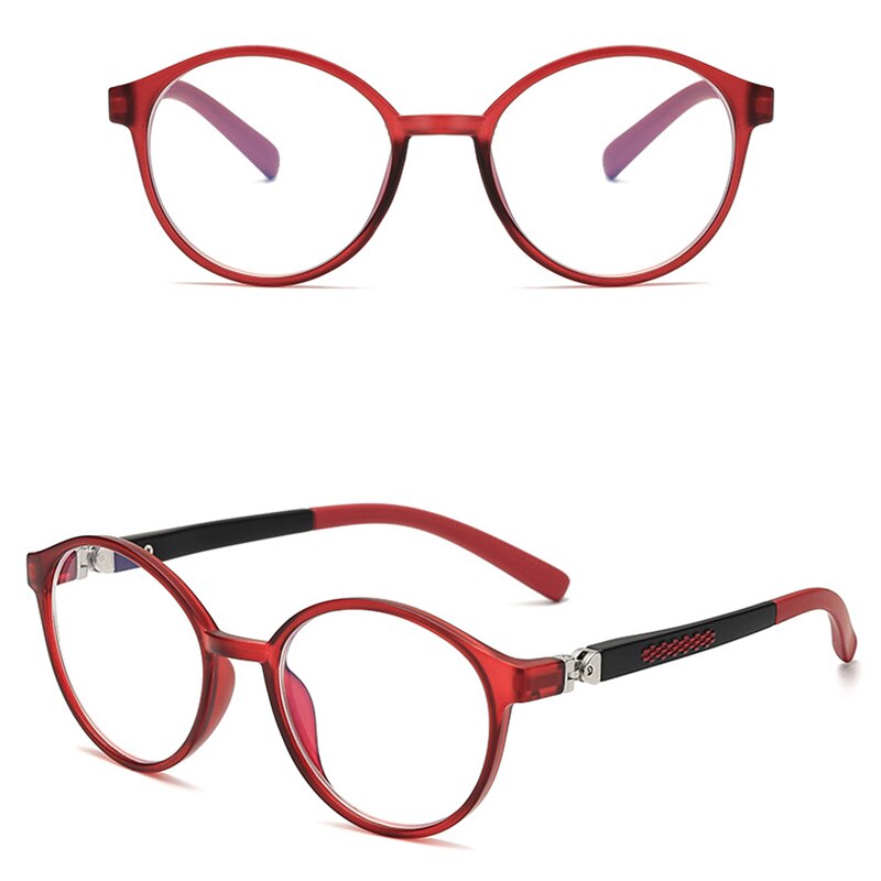 Children's Anti-Blu-ray Glasses Protect Children Reading Play Games Flat Glasses Goggles TR-90 360 rotation Frame: 02
