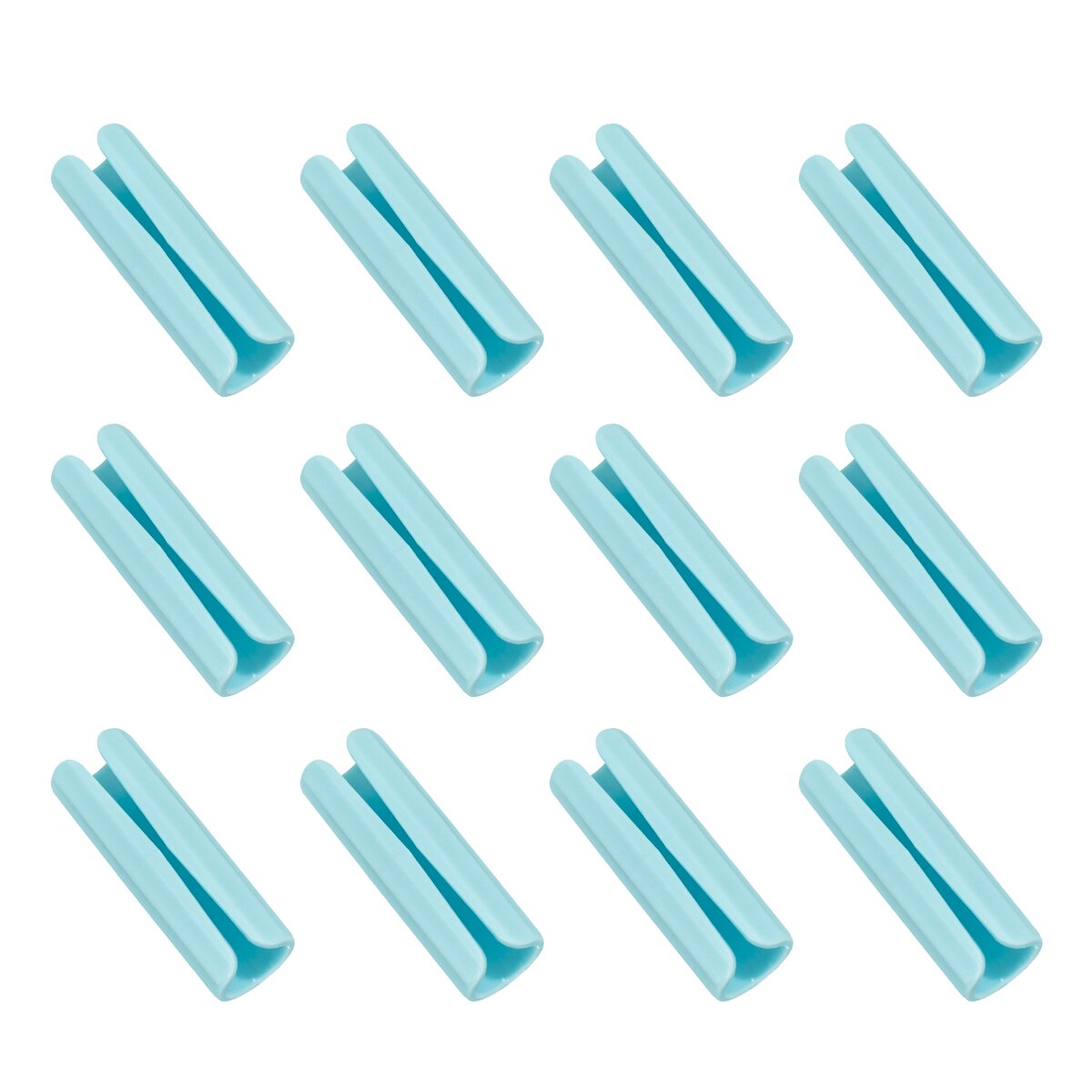 12 Stuks Laken Clips Plastic Antislip Klem Quilt Bed Cover Grijpers Fasteners Matras Houder Voor Lakens Thuis Kleding peg: Blue