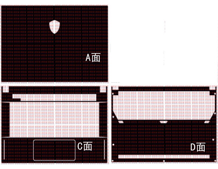 Laptop Carbon fiber Vinyl Skin Sticker Cover For MSI GS66 15.6"