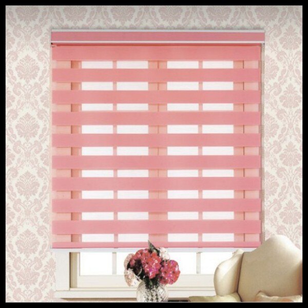 Popular zebra blinds/double-layer roller blinds/ready made curtain/curtain fabric curtain window curtain