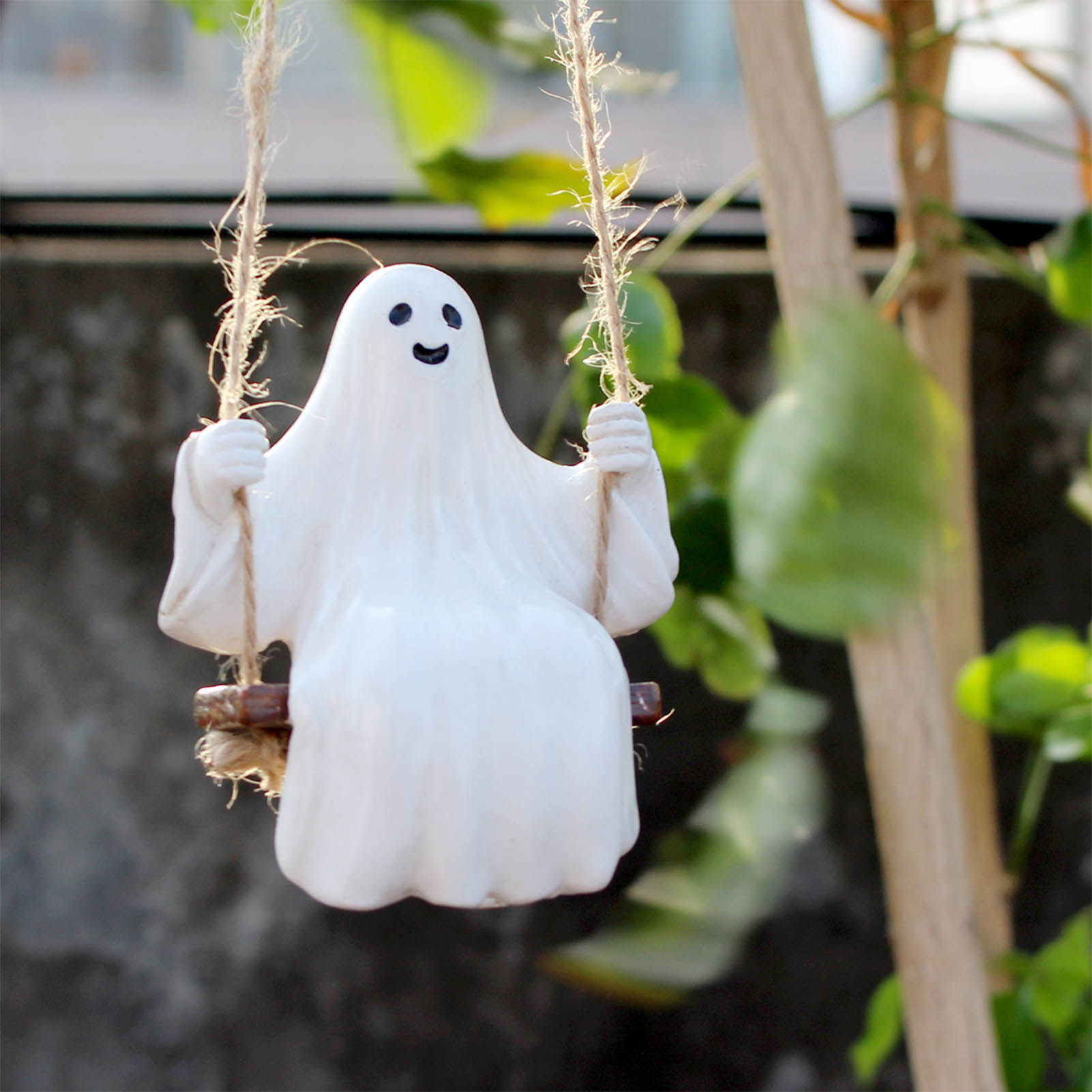 Halloween Decorations Ghost Figurines Halloween Ghost Hanging Ornament for Halloween Parties Decor