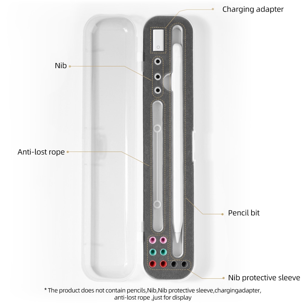 ANKNDO-boîte de rangement pour Ipad 1/2, housse rigide Portable pour étui à crayons, étui à crayons, étui de protection accessoires