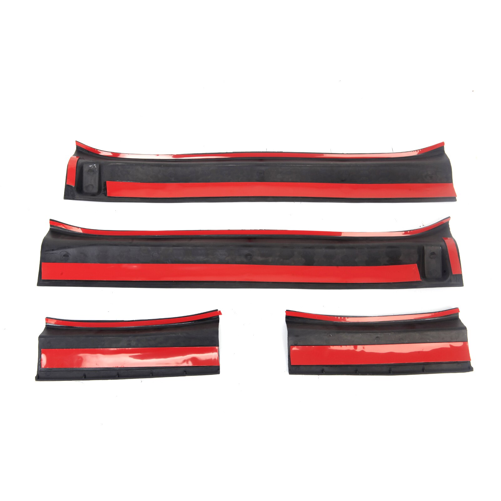 Auto Instaplijsten Guards Entry Scuff Plaat Cover Instaplijsten Protector Vervanging Voor Jeep Wrangler Jl Jt , 4 Stks/set