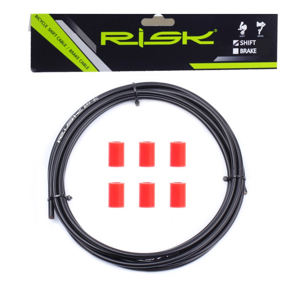 3 Meter Mountain Road Fiets Shift Derailleur/Brake Outer Case Kabel Slang Behuizing Voor Vouwen/Skid Fiets/gedeeltelijke Elektrische Fietsen: Black Brake