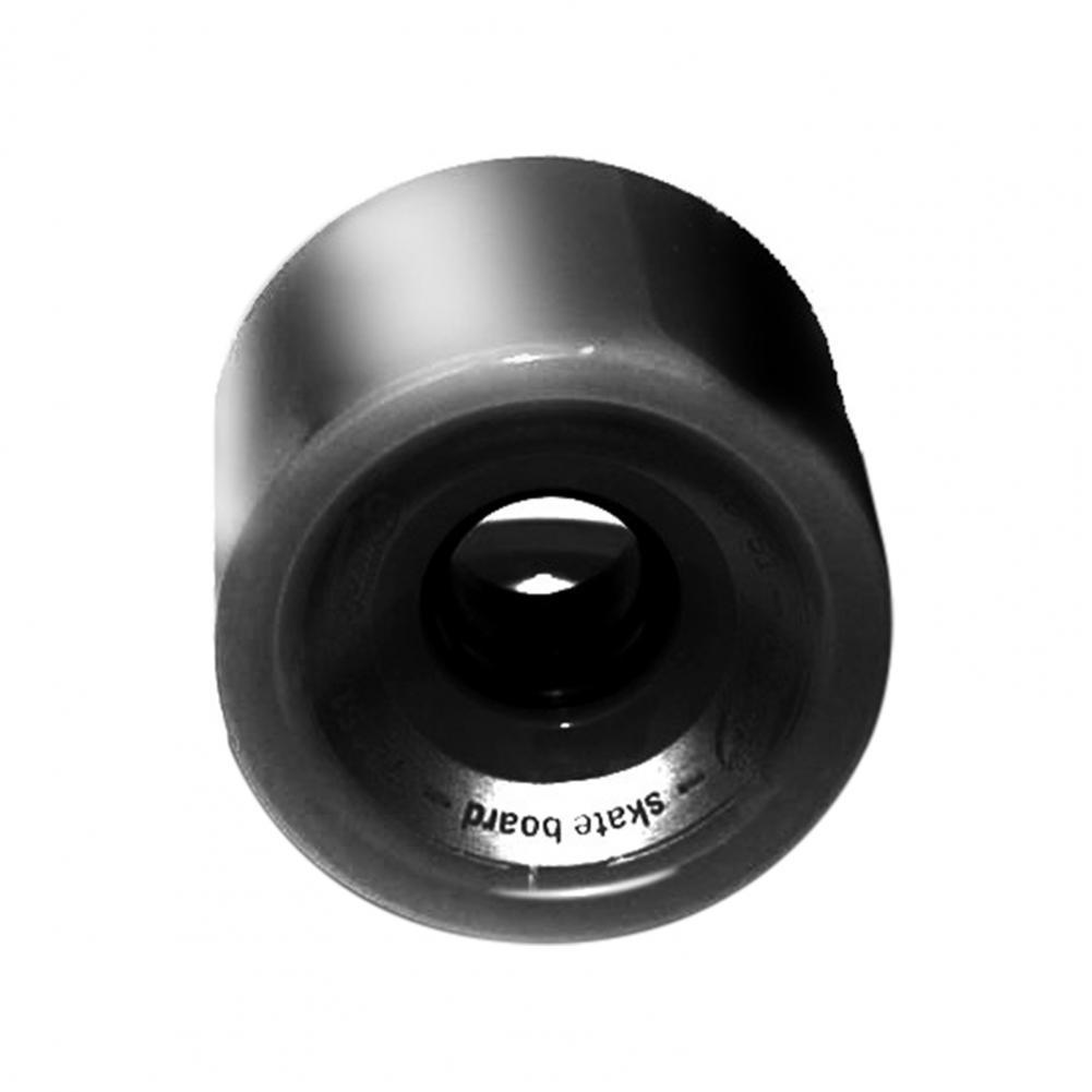 Ruote da Skateboard ruote da tavola in poliuretano Cruiser colore brillante antiruggine pratiche ruote da Skate di buona tenacità:  Black 1pc