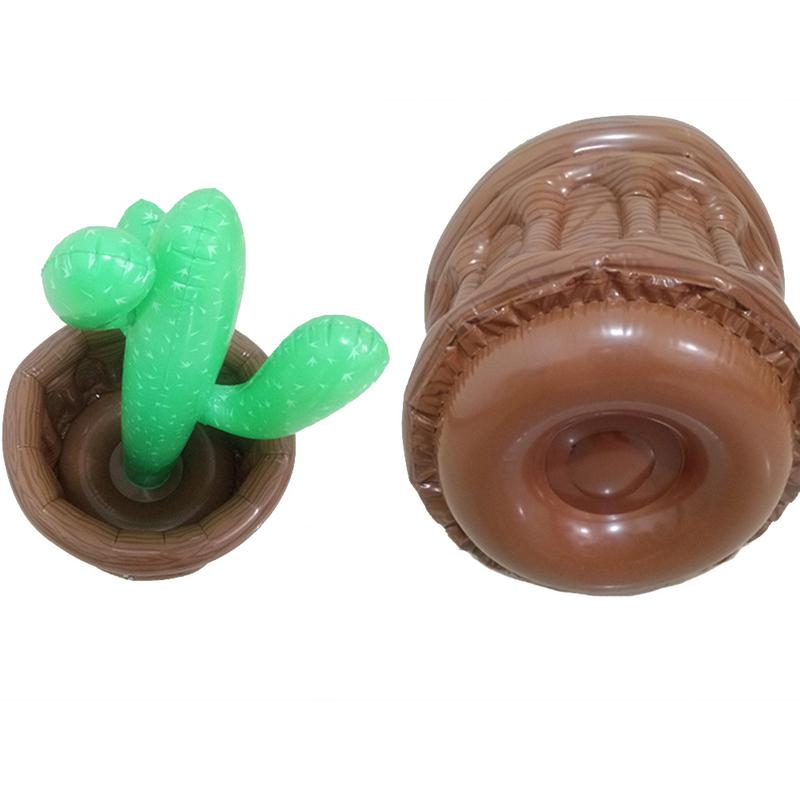 Seau à glace gonflable en forme de Cactus | Pour carnaval, Champagne, vin, boissons, bière, glace, baril Bars, boîtes de nuit, seau de bière P25