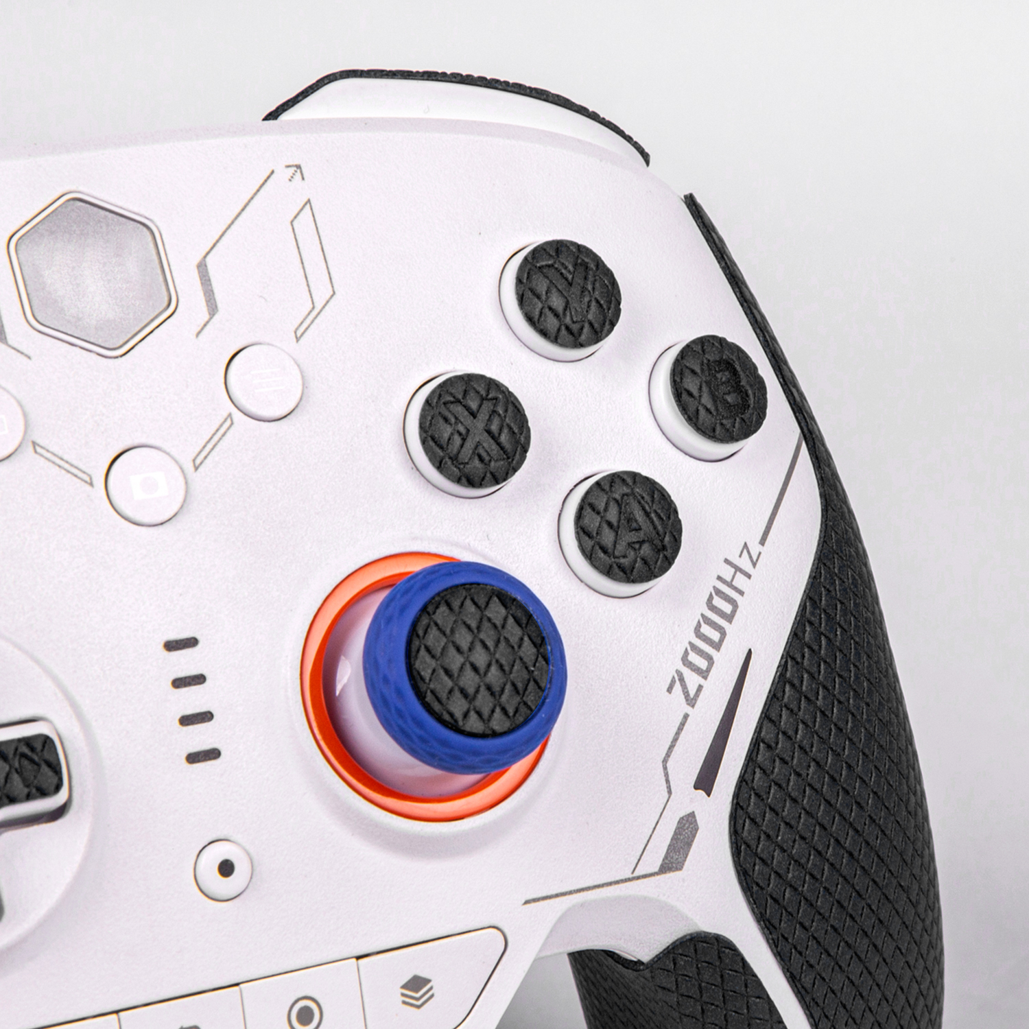 Zwart TALONGAMS Controller Grip Tape Klassieke versie Compatibel met BIGBIG WON BLITZ 2 Draadloos gaminghandvat, knoppen antislip