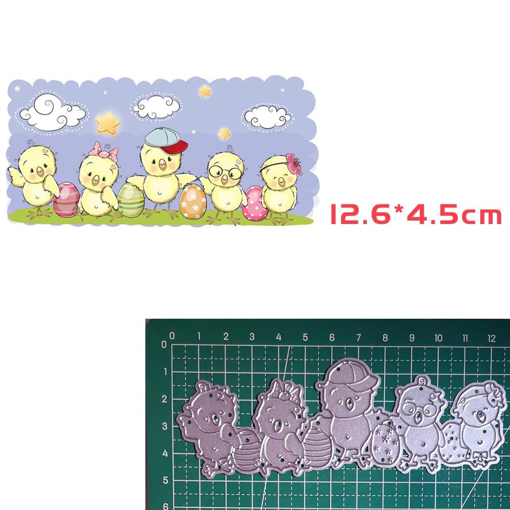 Easter Day flowers eggs craft dies metal cut card making dies cuts paper for DIY scrapbooking tools