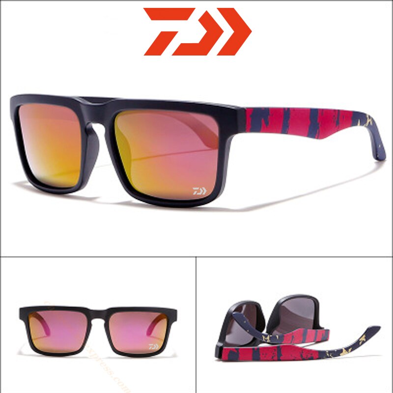 Dawa Ich bin Freien Fahren Angeln Polarisierte Sonnenbrille Männer und Frauen Sport Radfahren UV Schutz Sonnenbrille