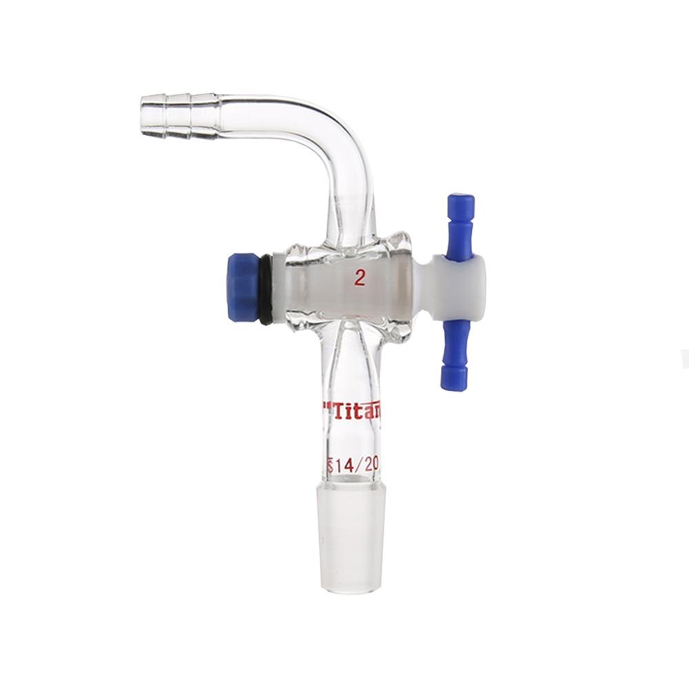 Laboratorium Benodigdheden 90°Exhaust Joint Experimentele Apparatuur Accessoires Hoge Borosilicon Glas Connector