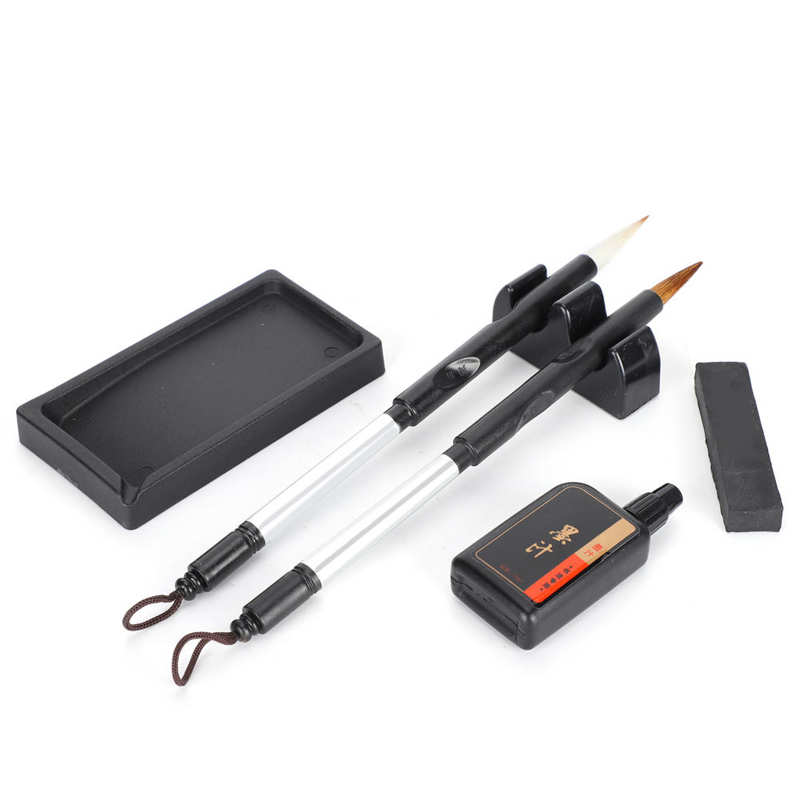Chinese Calligraphy Set Brush Pen Writing Practice for Student Beginner with Storage Box Calligraphy