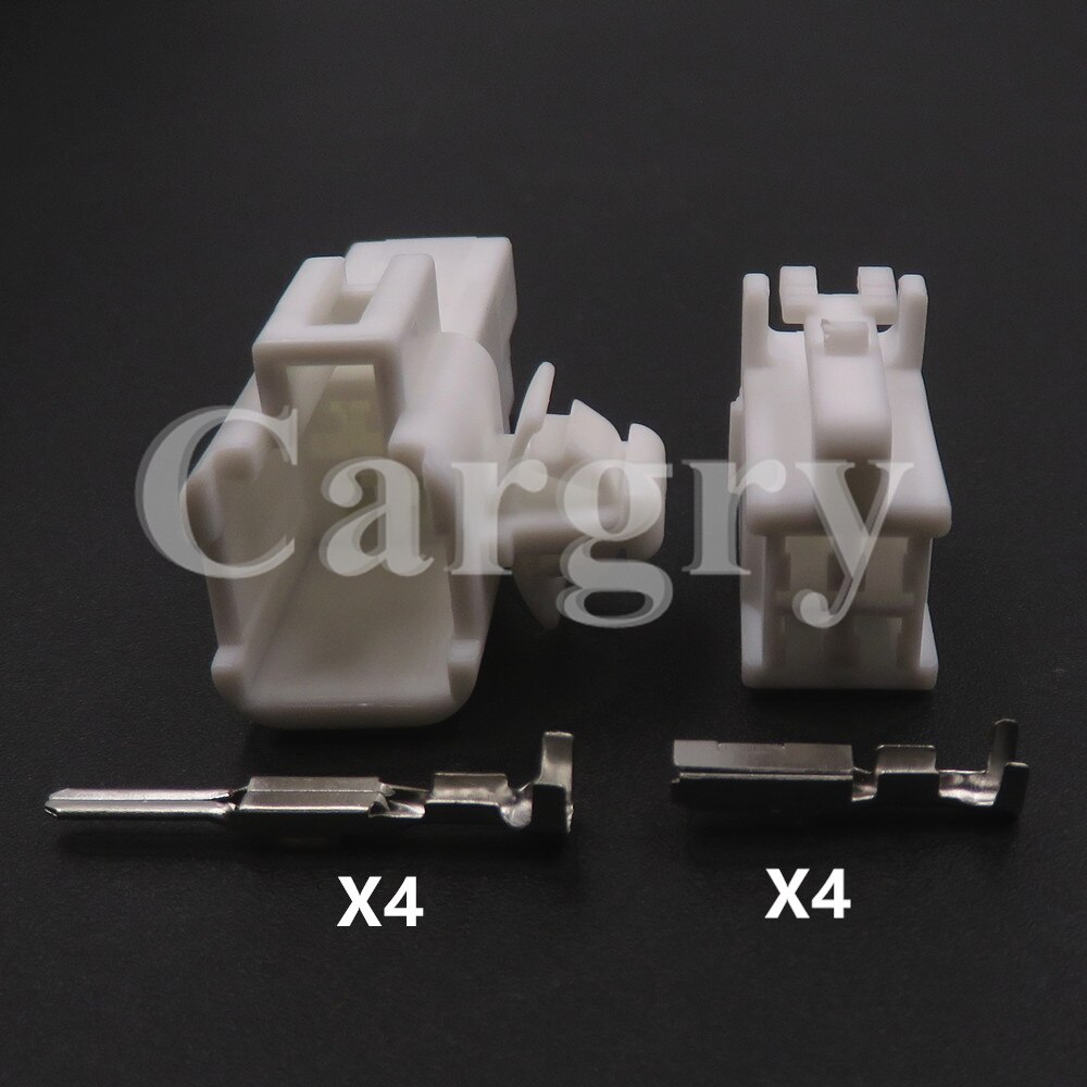 1 Set 4P 90980-10795 Auto Male Plug Female Socket Car Hairspring Cable Harness Connector 6520-0349 7282-1042