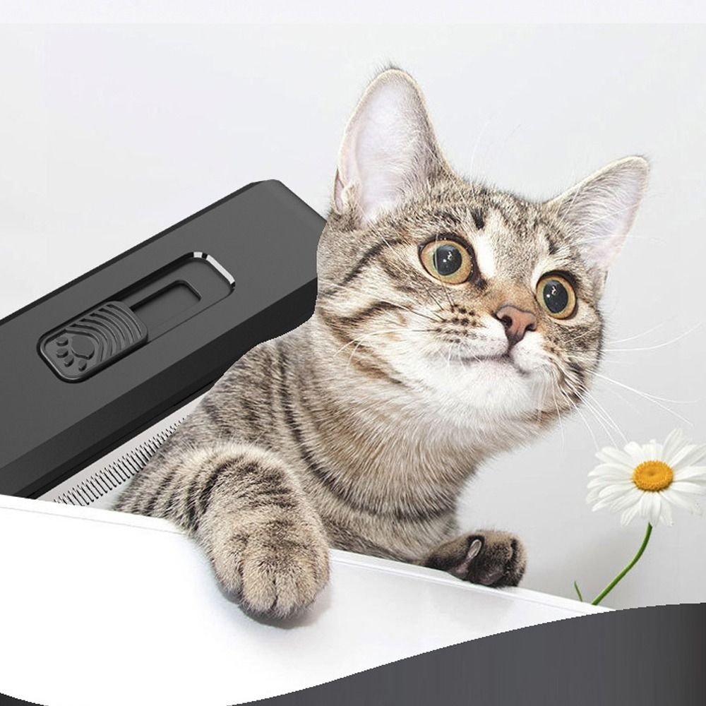 Anti-knude kam til fjernelse af kæledyrshår, dobbeltsidet bærbar børste til hundehår, kæledyrstrimmerkam, katteplejekam til hvalp og killing