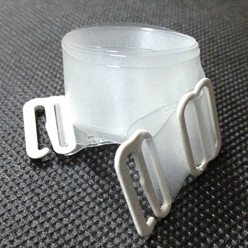1cm brede, doorzichtige bh-bandjes voor vrouwen, verstelbare, onzichtbare, transparante bh-bandjes, schouderband zonder rug, bh-verlengstuk, accessoires