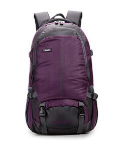 Chuwanglin 45L hommes voyage sac à dos sac à dos étanche hommes grande capacité mâle sac à dos cartable pochette d'ordinateur A5202: VIOLET