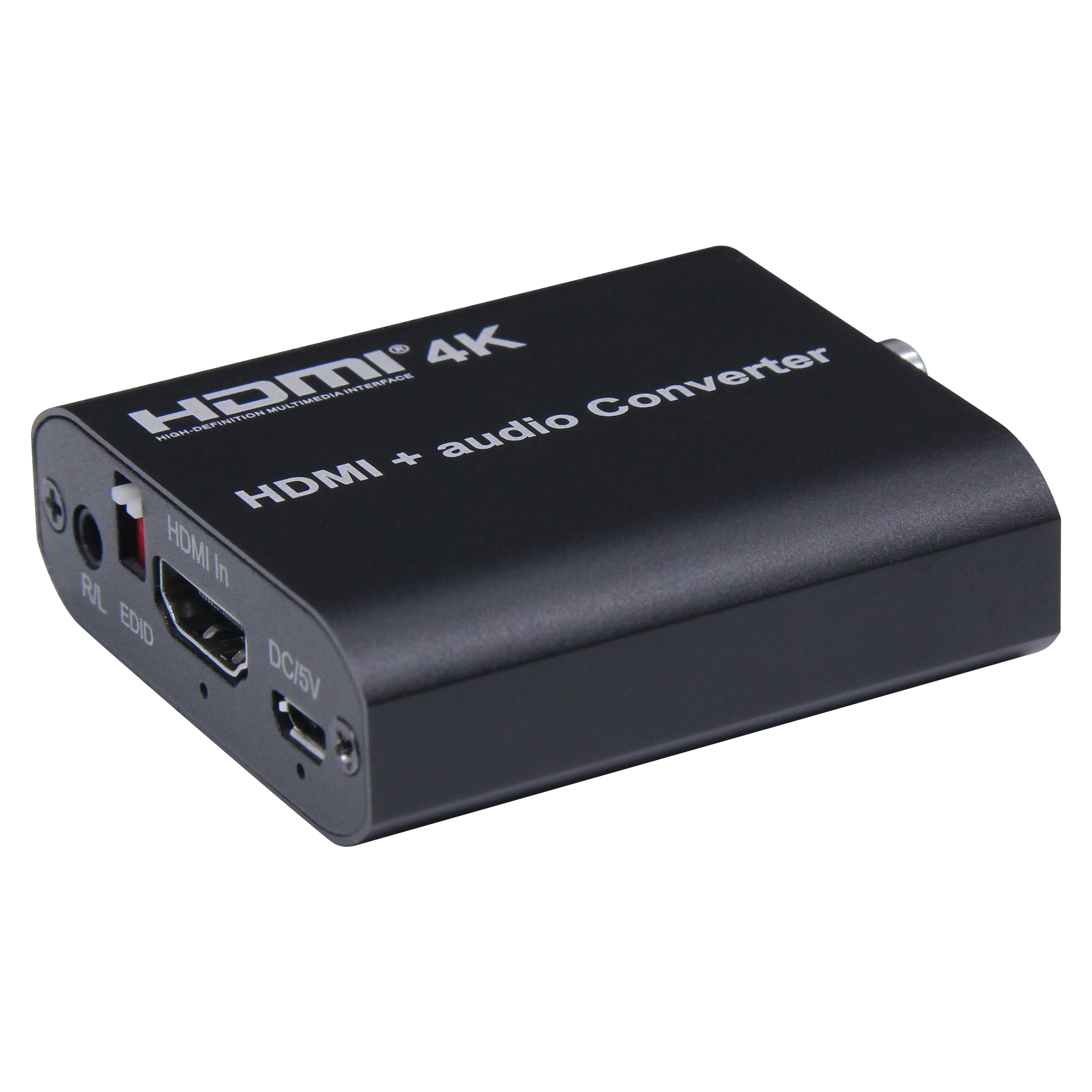 Video Audio Switcher HD Audio Converter Optical Coaxial Audio Output to Amplifier or Speaker 4K Audio Video Separator