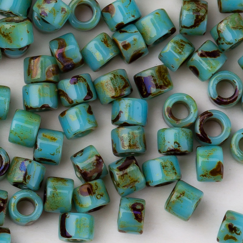 Taidian miyuki delica frøkugler 11/0 krystal 1.3*1.6mm perler smykker perle håndværksartikler til indfødte miyukiaddict 5g ca. 1000 stk.