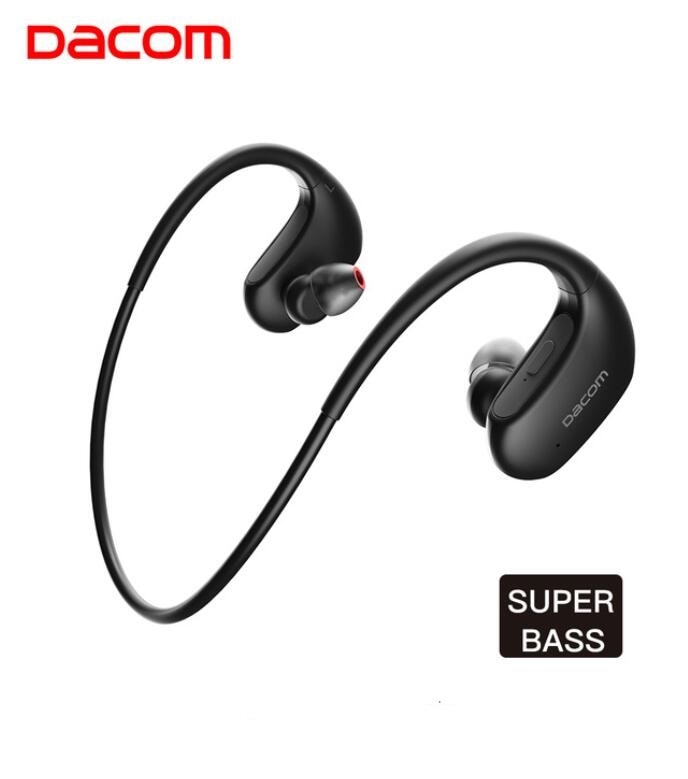 DACOM Wireless Sports Headphone L05 Sport Bluetooth Bass Headset Stereo Earphone with Microphone IPX7 Waterproof for Smartphone.