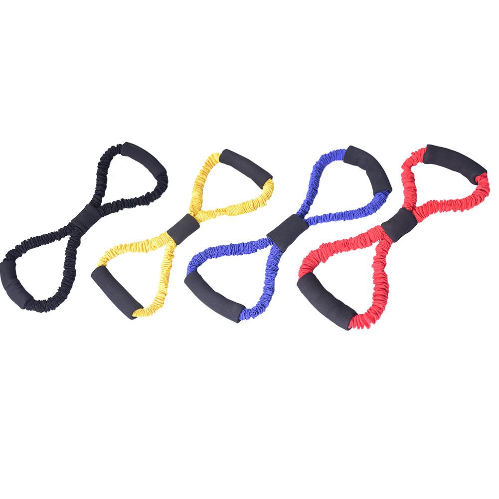 Yoga Resistance Bands Chest Expander Muscle Exerciser 8-Shaped Tensioner For Men Women Chest Expansion Exercise Home Practice