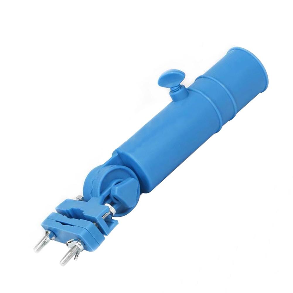 For Outdoor Trolley Baby Pram Golf Cart Umbrella Holder Double Lock Connector Stand Wheelchair Universal Accessory: Blue