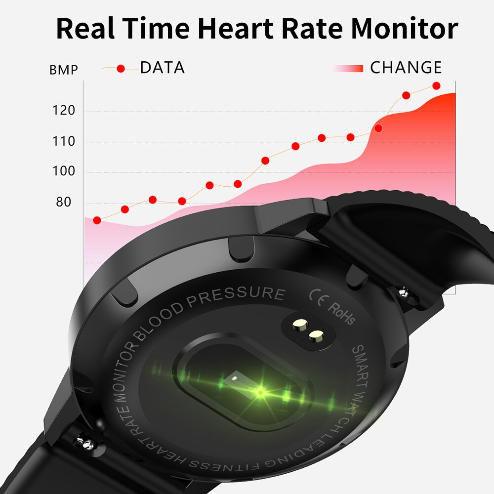 Heart Rate Sport Pedometer Smart Bracelet IP67 Waterproof Fitness Watch Smart Walking Pedometer Blood Pressure Monitor Wristband