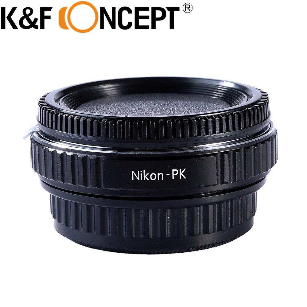 K &amp; F Concept – bague d&#39;adaptation pour objectif Nikon à Pentax K PK, avec verre pour boîtier d&#39;appareil photo Pentax