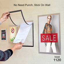 Sviao A4 Zelfklevende Magnetische Frame Wall Mounted Pvc Poster Display Board Foto Frame Teken Houder