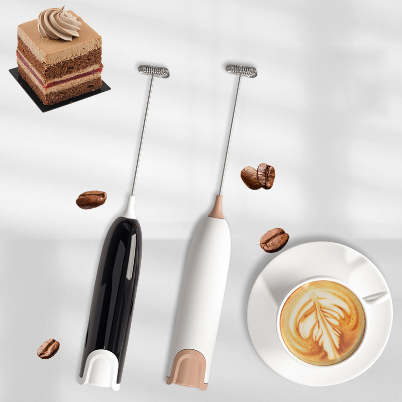 Mini-Milchaufschäumer, Handschaumbereiter für Lattees, Schneebesen, Kaffee, Cappuccino, Frappe, Matcha, heiße Schokolade, Schneebesen, Getränkemixer