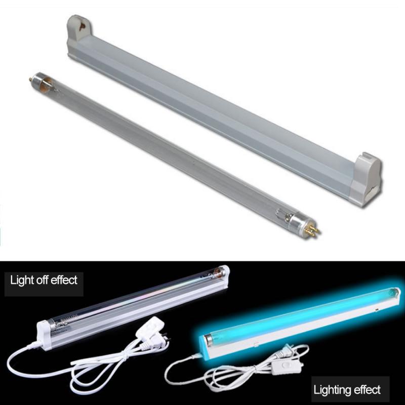 Lámpara UV de cuarzo para desinfección, esterilizador ultravioleta de ozono de 8W y 6W, elimina ácaros del polvo, para dormitorio y Hospital