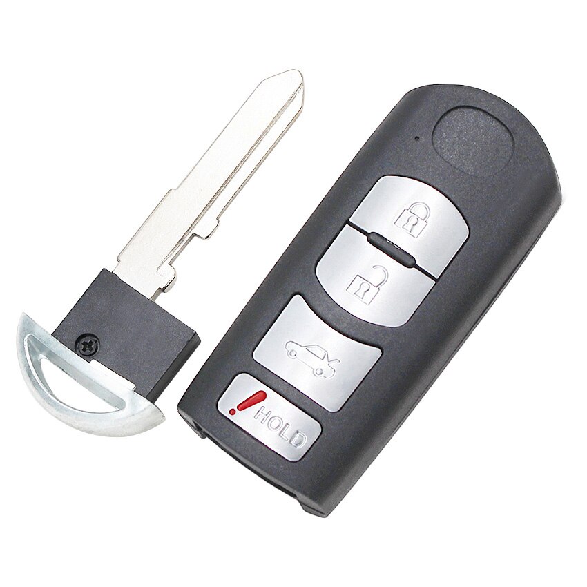 3/4 Geschmack Neue Clever keyless Eintrag Ersatz Fernbedienung Schlüssel Hülse fallen fob Für Mazda 3 5 6 CX-7 CX-9 MX-5 mit einsatz schlüssel ungeschnitten