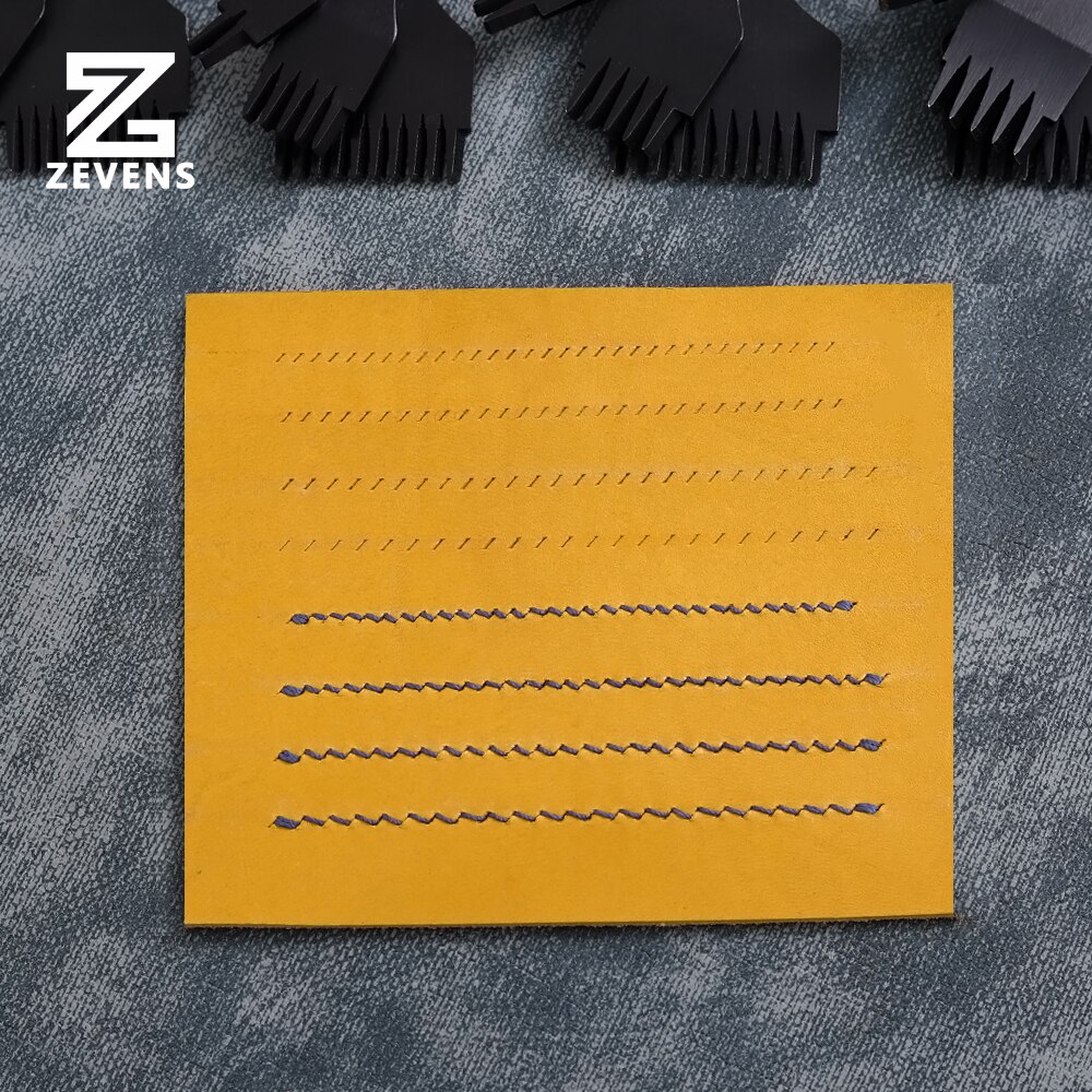 Zevens Primaire Lederen Sterven-Staal Beitel Franse Stijl Prikken Iron 2.7/3.0/3.38/3.85Mm Sharp leer Ponsen Tool