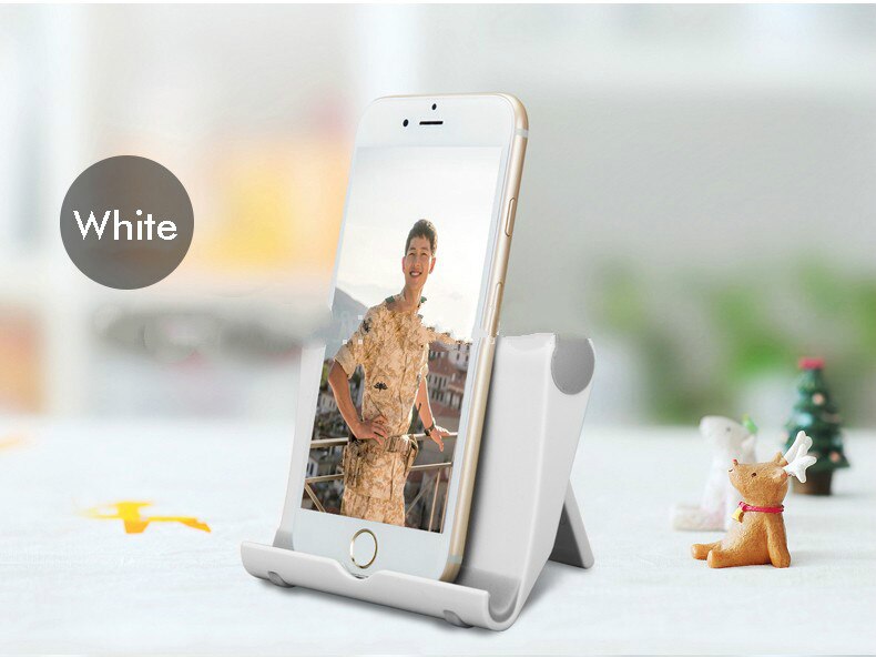 Foldbar universal tablet pc holder mobiltelefon stander bærbar justerbar smartphone ipad support stand