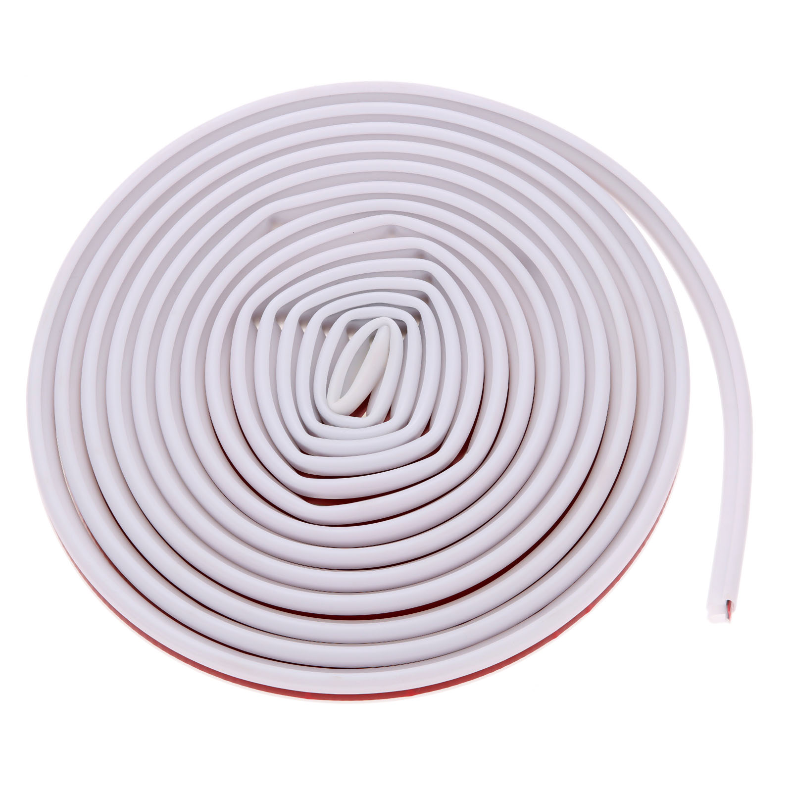 mtsooning 5M B Shape Car Door Seal Strips Weatherstrip Rubber Seal Car Stickers Sound Insulation Sealing Automobiles Accessories