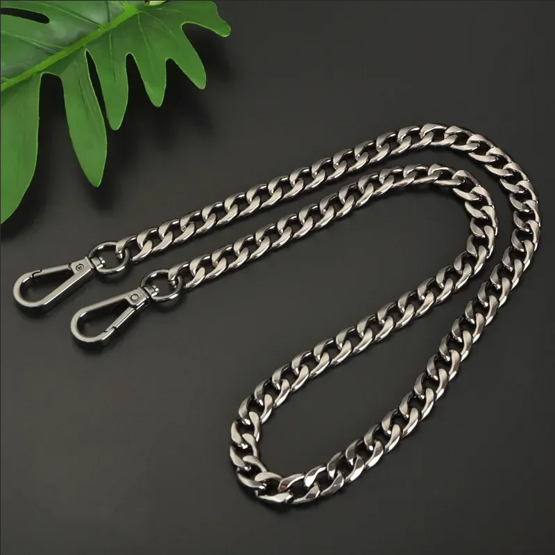 Accessori per catene in metallo Borsa da polso portatile a tracolla Tracolla a catena Accessori per bagagli di ricambio Decorazione versatile: Rose Gold