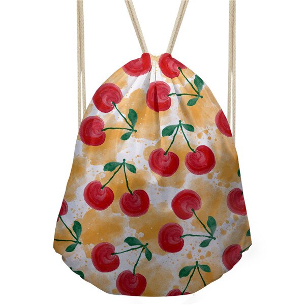 Forudesigns mochila feminina damestas met s 3d voedselpuzzelprint, klein trekkoordtasje, casual trekkoordtasje, zakje met zakken voor meisjes: Cc4288 z 3