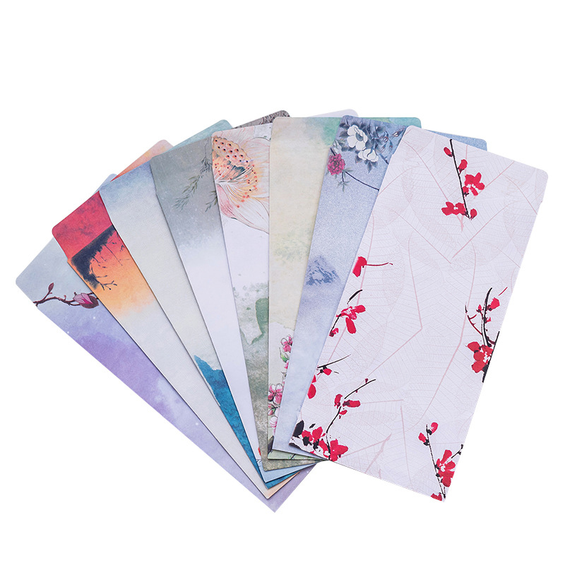 Retro Chinese Style Paper Envelopes Cute Kawaii Flower Paper Letter Envelope For Kids Korean Stationery Office School Supplies