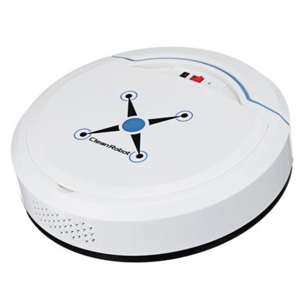 10 Soorten Automatische Smart Robot Stofzuiger Thuis Floor Vuil Auto Vegen Robot Usb Oplaadbare Vacuüm Reinigingsmachine: Type H white