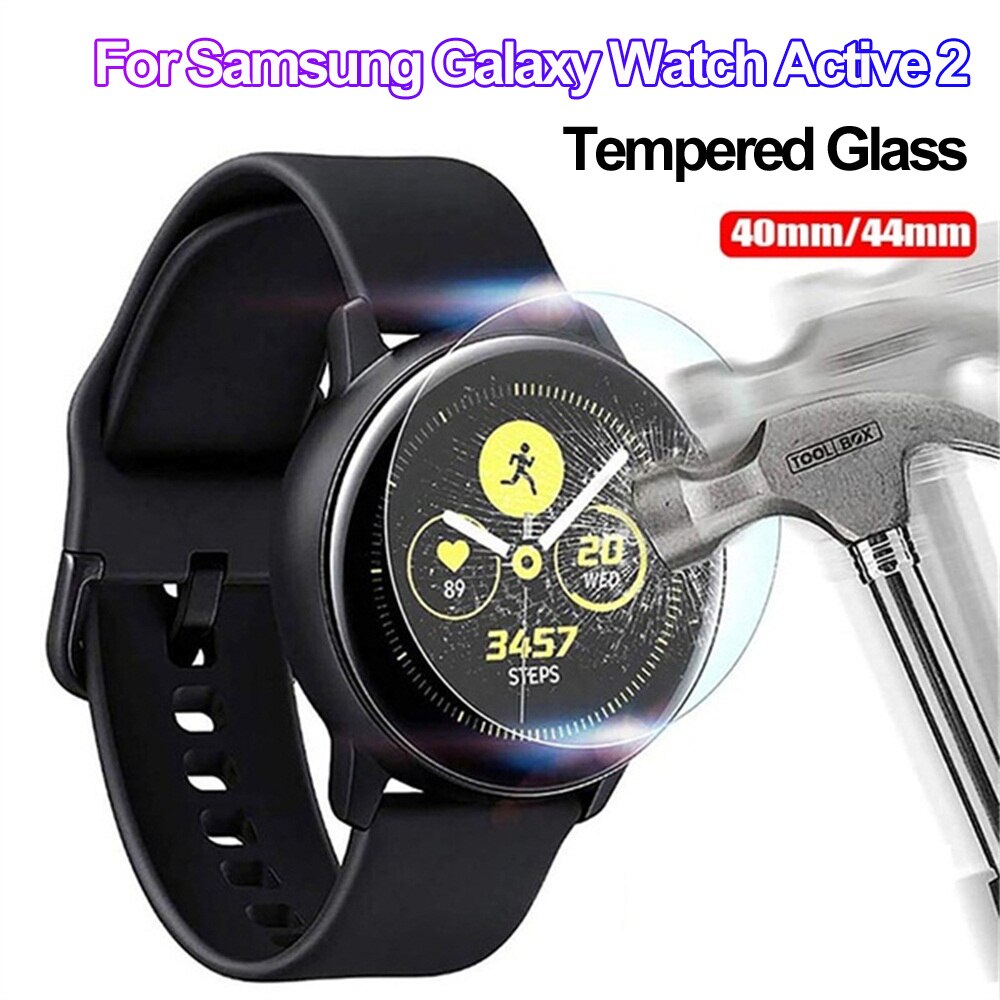 Smart Horloge Cover Gehard Glas Screen Protectors Guard Film Beschermende Huid Huid Voor Samsung Galaxy Horloge Actieve 2 40 Mm 44 Mm