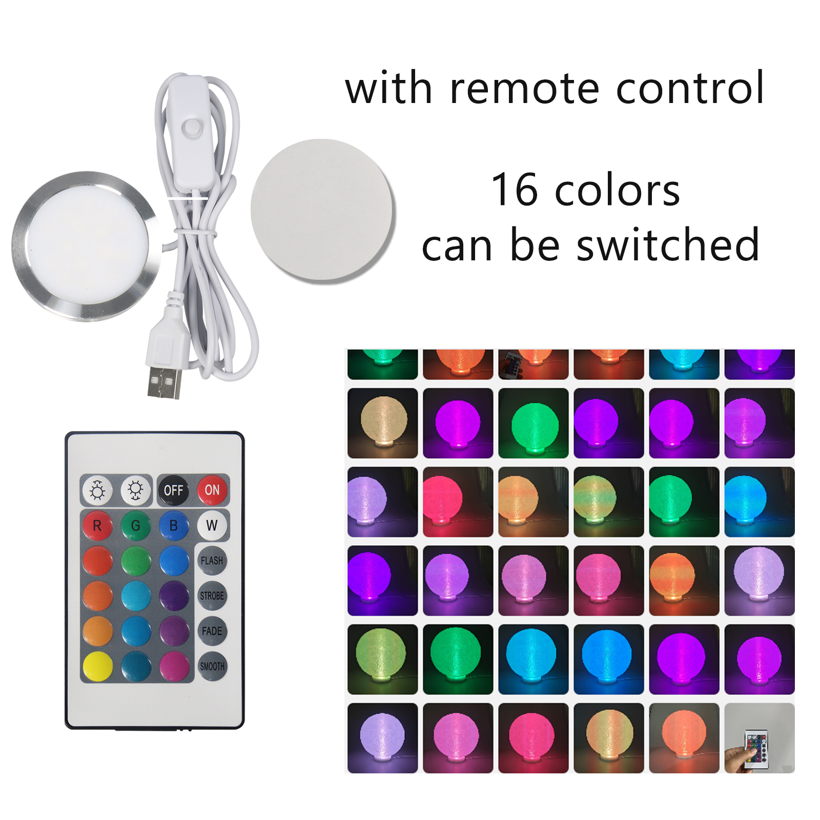 For Bambu Lab Led Lamp Kit Adjustable Light Kit Led Light Parts Hardware DIY Model white /cold/warm light Without Lamp shell 001: 2.5mm / WHITE