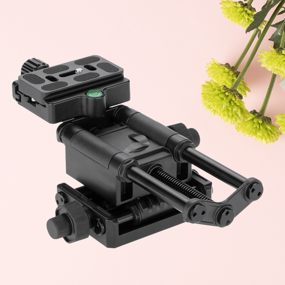 Caméra utilisation curseur facile à installer Macro mise au point en alliage d'aluminium Macro Rail de mise au point pour objectif de caméra DSLR