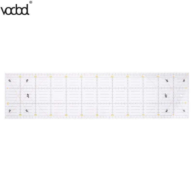 VODOOL 60*15 cm Patchwork Ruler Sewing Ruler Feet Tailor Rule Yardstick Cloth Cut Student DIY Hand Footage International General
