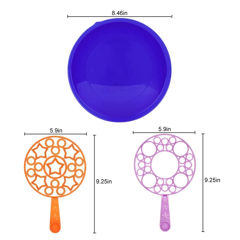 3Pcs Grote Bellen Wand Kit Bubble Maken Wand Bubble Set Speelgoed Voor Outdoor Activiteit & Birthday Party & games