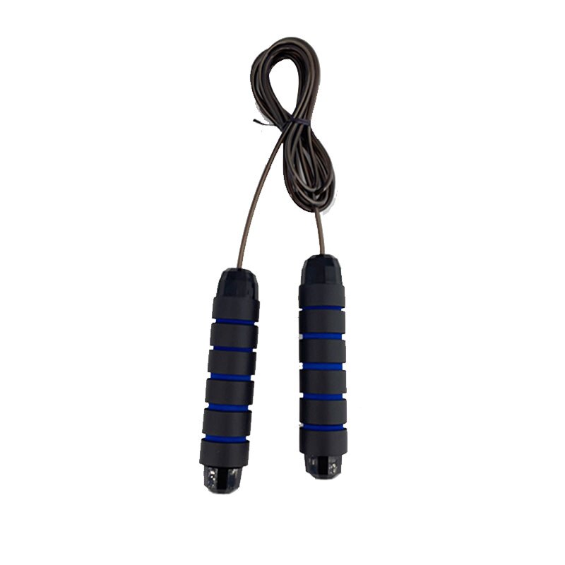 springen Seil Verwicklung-Freies Schnelle Geschwindigkeit Springen Seil Kabel mit Kugellager Stahl Springseil Fitnessstudio Fitness Hause ÜSpund schlanken Körper: Blau