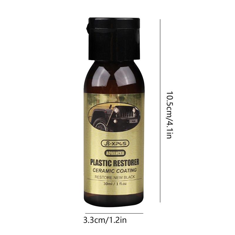 Keramikbeschichtung Trim Restore 30 ml Keramik Trim Coat Kit Quick Trim Restorer Keramikbeschichtung Autoteile Renovierungsmittel Bringen