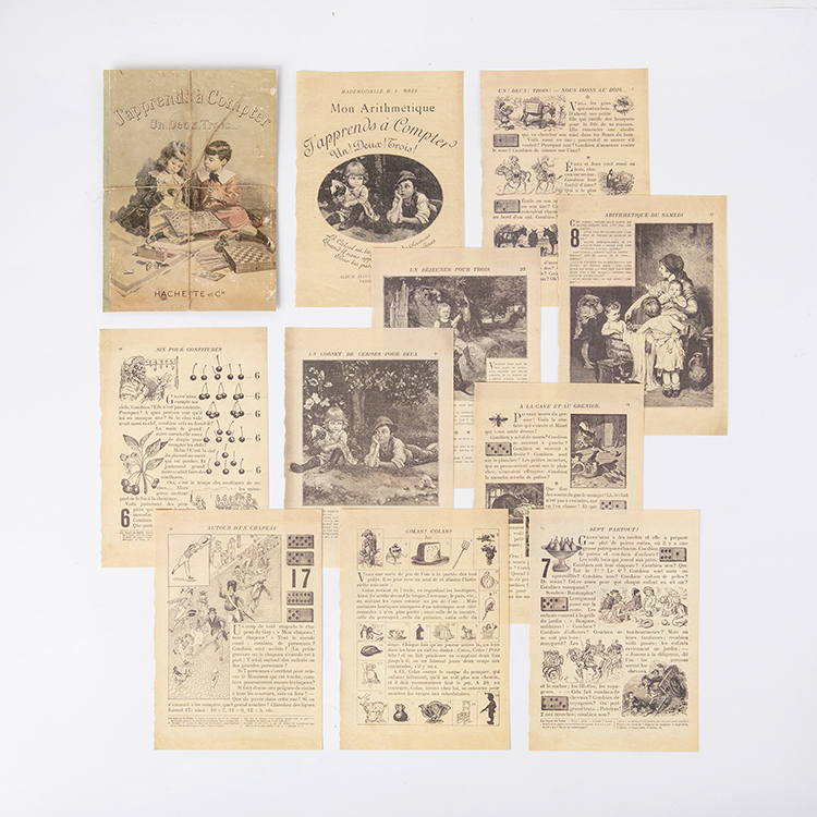 10 teile/los Vintage INS Simulation Alte buchseite Scrapbooking material papier Dekoration DIY Retro Alte zeitung Hintergrund papier: Licht Gelb