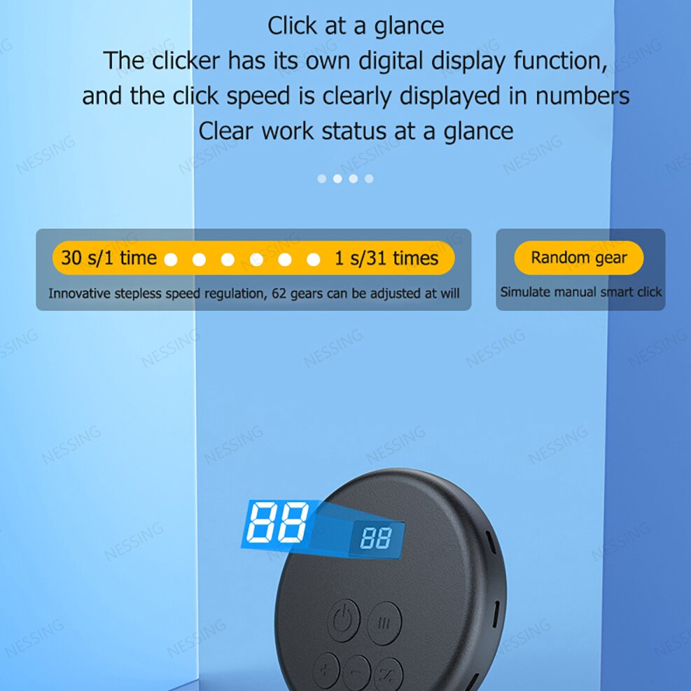 Dispositif universel d&#39;auto-clic pour écran de téléphone portable, Simulation physique, clic du doigt, jeu Tiktok, clic continu pour ios android iPad Pro Mini iPhone Samsung XIAOMI HUAWEI Redmi Poco Realme oppo oneplus